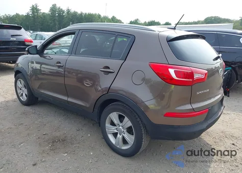 2011 Kia Sportage Lx from USA, damaged, VIN KNDPB3A25B7124656